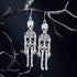 Skull Earrings Dangle Skeleton Bone Drop Earrings