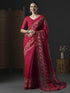 Vasthrlay Botanical Printed Unstitched Black Hs Ethnic Wear