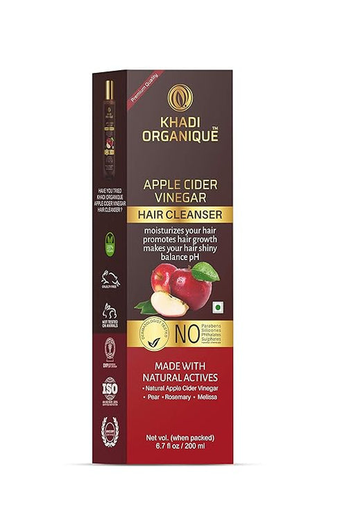 Khadi Organique Apple Cider Vinegar Hair Cleanser