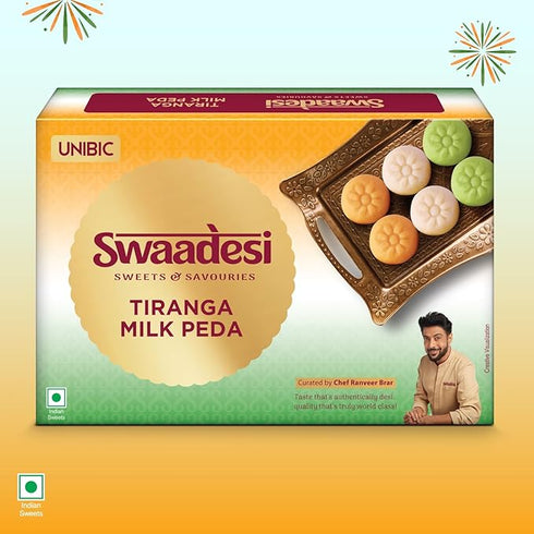 Unibic Swaadesi Tiranga Milk Peda