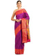Vasthrlay Paithani Red Saree