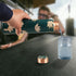 Copper Bottle Blue Jaipuri Dots Meena 1 Liter