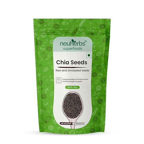 Neuherbs Raw Unroasted Chia Seeds