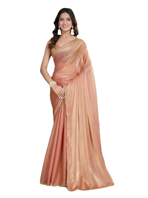 Vasthrlay Border Unstitched Saree