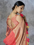 Vasthrlay Women's Cotton Unstitched Skin Friendly Saree