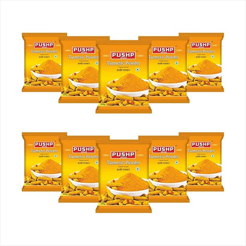 Pushp Brand Turmeric Powder Pouch
