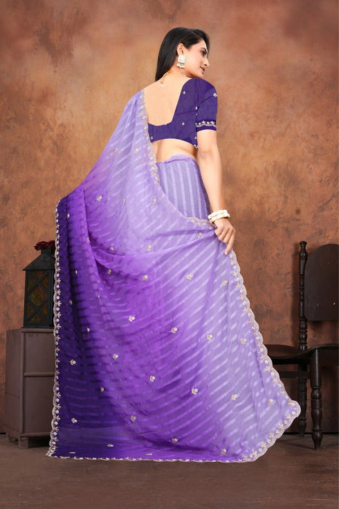 Vasthrlay Designer Embroidered Elegant Cutwork