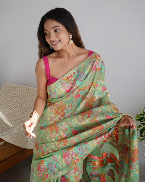 Vasthrlay Unstitched Saree