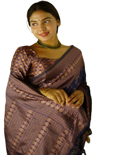 Vasthrlay Banarasi Border Saree