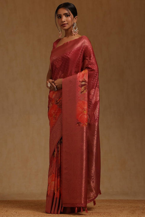 Vasthrlay Onion Floral Woven