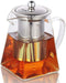 ZROY Enterprise Round Glass Tea Pot(Square)