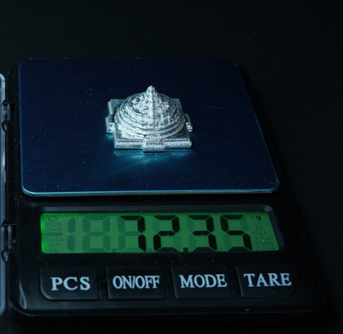 Pure Silver Shri Yantra 72.35g By Mahita Collections