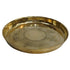 Brass Round Dinner Thali Plate Set of 1