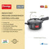 Prestige Svachh Hard Anodised Spillage Control Senior Pressure Cooker Black 5 L