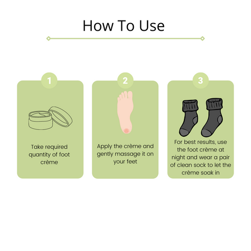 Omorfee India Pedi Heal Foot Crème
