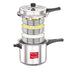 Prestige Popular Plus Svachh Virgin Aluminium Spillage Control Pressure Cooker 5 L Silver