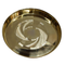 Brass Plain Dinner Thali Plate Set of 1