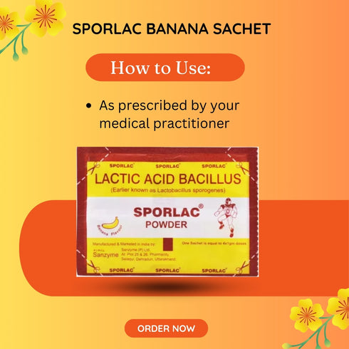 Sporlac Banana Sachet