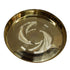Brass Plain Dinner Thali Plate Set of 1