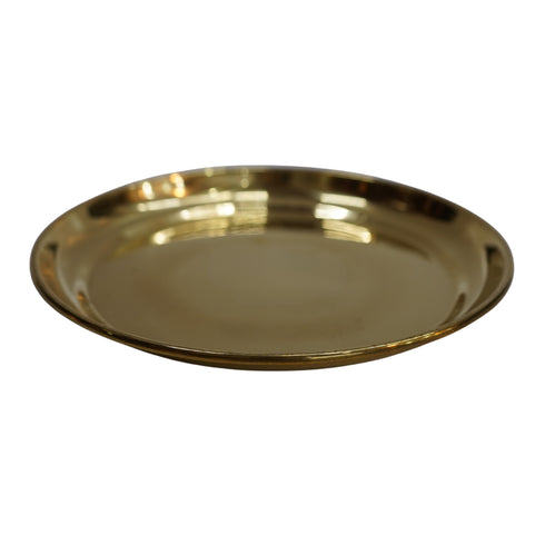 Handmade Brass Thali Plate