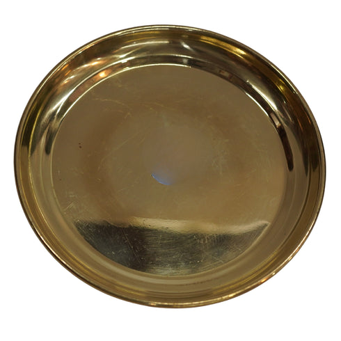 Handmade Brass Thali Plate