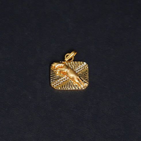 22 Carat Gold Jagaur Locket 3.2g by Mahita Collections
