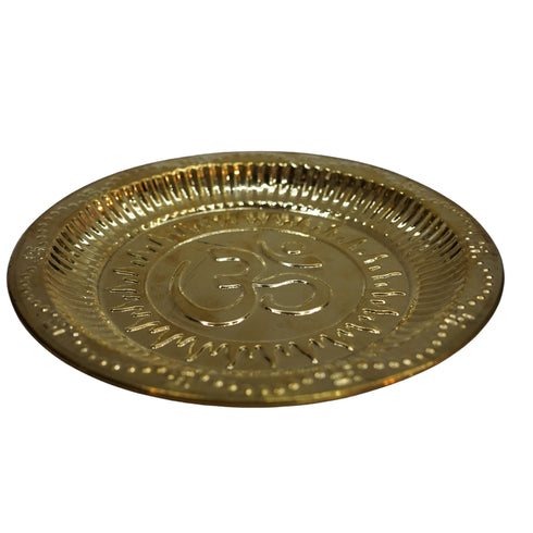 Handmade Traditional Brass Thali Plate