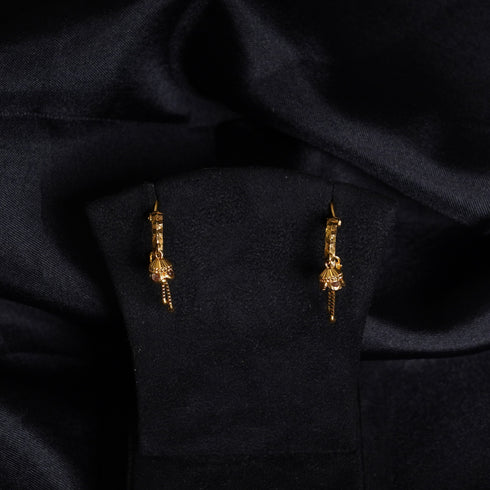 22 Carat Gold Bugadi Ear Ring 3.14g by Mahita Collections