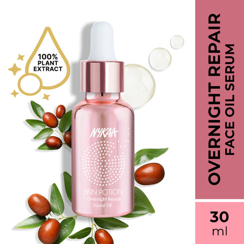 Nykaa Naturals Skin Potion Overnight Repair Skincare Face Oil Serum