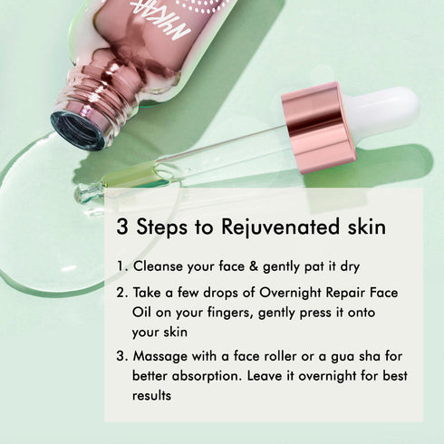 Nykaa Naturals Skin Potion Overnight Repair Skincare Face Oil Serum