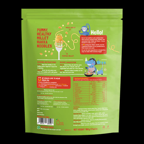 Slurrp Farm Millet Noodles - Mild Masala