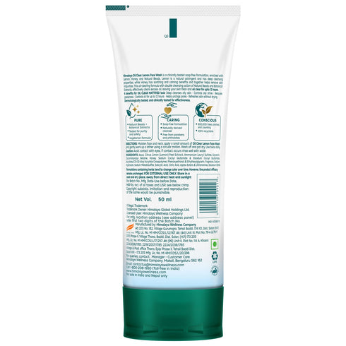 Himalaya Herbals Oil Clear Lemon Face Wash