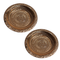 Copper Engraved Om Pooja Thali with Nakshee