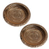 Copper Engraved Om Pooja Thali with Nakshee