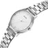 Sonata Aspire Quartz Analog White Dial Stainless Steel Strap Watch for Men
