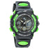 Sonata SF Quartz Analog Digital Black Dial PU Strap Watch for Men Style NS77116PP02W