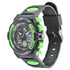 Sonata SF Quartz Analog Digital Black Dial PU Strap Watch for Men Style NS77116PP02W