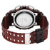 Sonata SF Spectra Quartz Digital Maroon Dial Translucent Maroon Polyether Strap Watch For Men