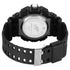 Sonata SF Analog Digital Black Dial PU Strap Watch For Men Style NU77138PP01W