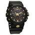 Sonata SF Analog Digital Black Dial PU Strap Watch For Men Style NU77138PP02W