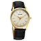 Sonata Eternia Quartz Analog Golden Dial Leather Strap Watch For Men