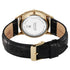 Sonata Eternia Quartz Analog Maroon Dial Leather Strap Watch For Men