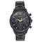 Sonata Wedding Edit Quartz Multifunction Black Dial Stainless Steel Strap Watch For Men Style NU77146NM01