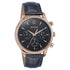 Sonata Wedding Edit Quartz Multifunction Black Dial Leather Strap Watch For Men