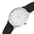 Sonata Ascent Quartz Analog White Dial Leather Strap Watch For Men