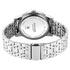 Sonata Wedding Quartz Analog Black Dial Stainless Steel Strap Watch For Men Style NU77157SM01