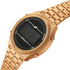 Sonata SF CirQle Digital Dial Rose Gold Stainless Steel Strap Watch For Men