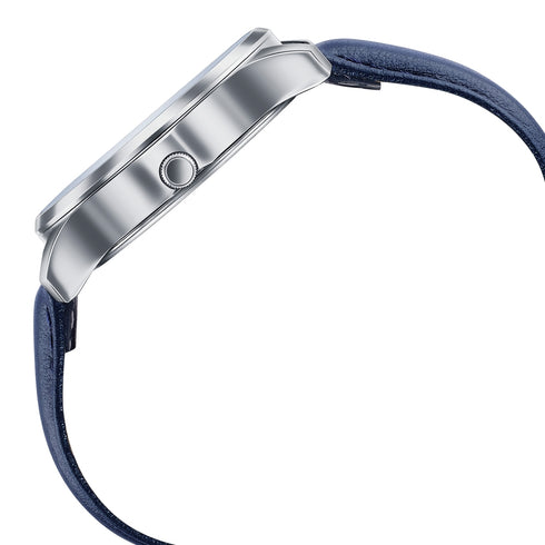 Sonata Mens Work Wear navy dial Watch Premium Multifunction design for everyday style