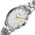 Sonata Traditional Essentials Quartz Analog Silver Dial Silver Metal Strap Watch For Men