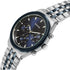 Sonata Eternia Quartz Multifunction Blue Dial Metal Strap Watch For Men